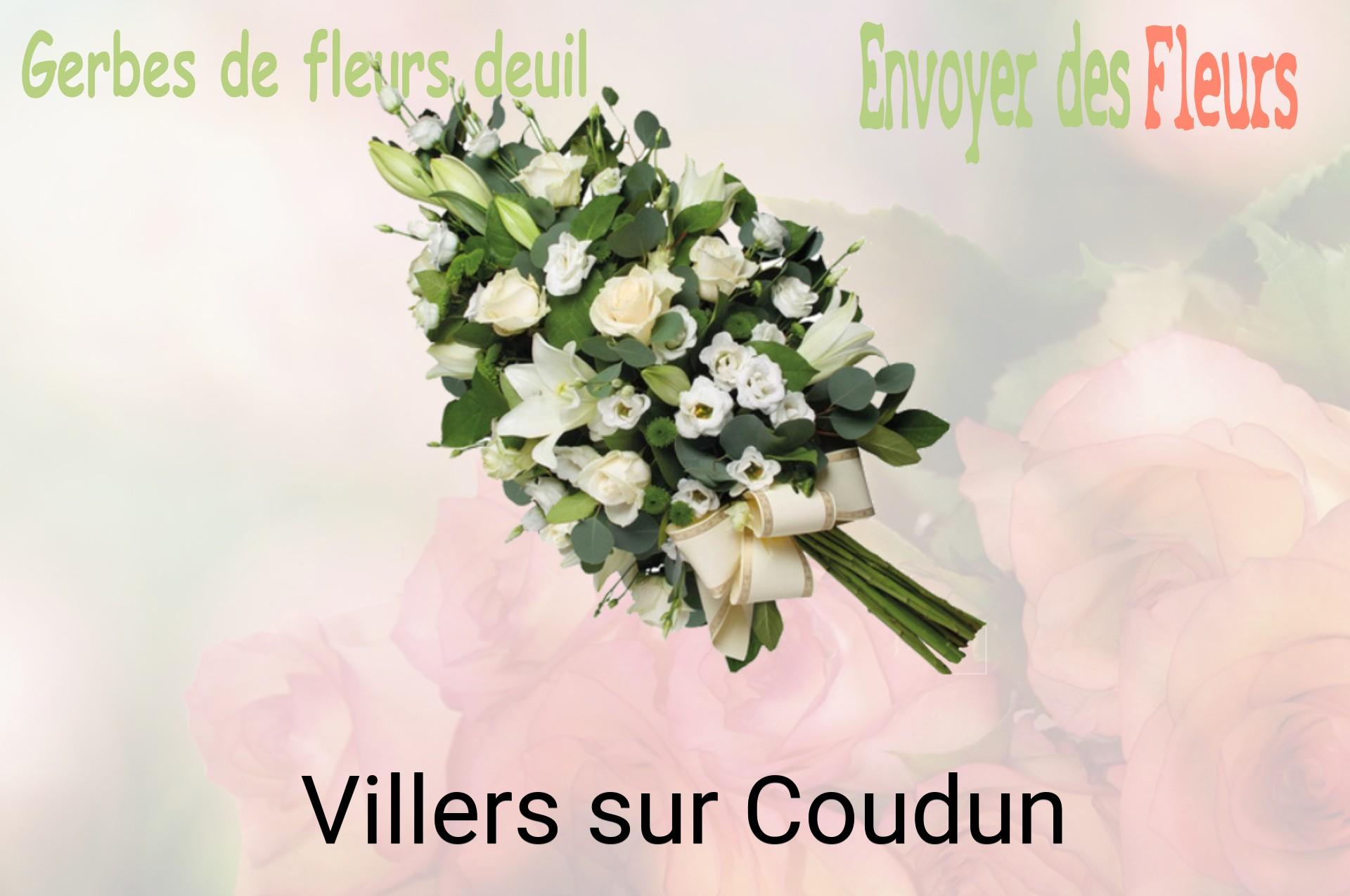 Gerbe de fleurs de deuil livrée à Villers-sur-Coudun